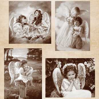 Nellies Vintage Angel Praying