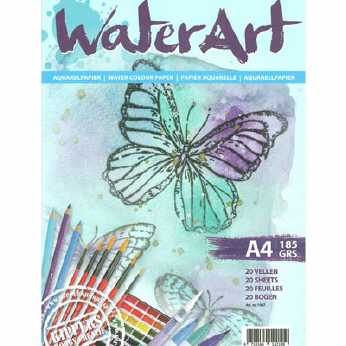 WaterArt Aquarellpapier A4