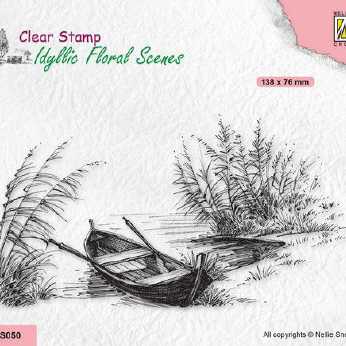 Nellies Clearstamp Lake with rowing boat
