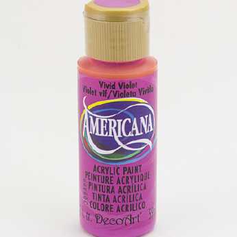 Americana acrylic paint vivid violett